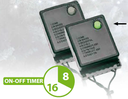 CATENA TLE 180 LED BLU 5MM SERIE EX CONTROLLER 8G 24V ESTERN - Timer