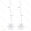 TENDA COLL. GHIACCIOLO ONDULATO CON FIOCCO DI NEVE RGBY - foto 3