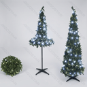 ALBERO DI NATALE LUMINOSO PIEGHEVOLE, BIANCO FREDDO 1.2 - foto 1