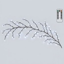 PIANTA RAMPICANTE LUMINOSA AD APPLIQUE USB 144 LED LUCE FREDDA CON TELECOMANDO 3M+2,3M