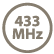 Frequenza di trasmissione 433,920 MHz