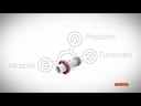 PRESA MOBILE DIRITTA HP-IP66/IP67/IP68/IP69-2P+T-63A-200-250V 50/60HZ GEWISS