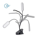 LAMPADA DA TAVOLO LED 2.5W 4000K 150LMN ABS NERO