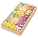 PIANTA LUMINOSA DA TAVOLO A BATTERIA 3AA, LUCE CALDA, 0.45M,IP20 INTERNO