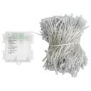 CATENA LUMINOSA  4AA CON LUCI A TESTA PIATTA RGBY 0.3M+30M IP44 INT/EST