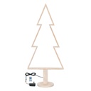 ALBERO NATALE ABETE C/BASE H170 SMART LED