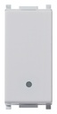FRUTTO VIMAR INTERRUTTORE 10A DA INCASSO 10/16A 250V SERIE PLANA  SILVER