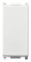 FRUTTO VIMAR PULSANTE UNIPOLARE 10A DA INCASSSO 10/16A 250V SERIE PLANA BIANCO