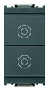 2 PULSANTI 1P NO 10A GRIGIO VIMAR