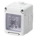 SCATOLA GEWISS STAGNA PER SERIE SYSTEM IP55 2 POSTI