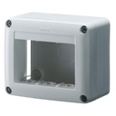 SCATOLA GEWISS PER SERIE SYSTEM MODELLO (27 COMBI ) IP40 3 POSTI BIANCO 