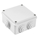 SCATOLA GEWISS STAGNA DI DERIVAZIONE QUADRATA CON COPERCHIO A PRESSIONE IP44 80X80X40