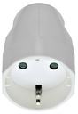 PRESA CIVILE VIMAR 2P+T 16A STANDARD TEDESCO 250V BIANCO