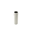 PORTALAMPA FAI A CANDELA COLORE BIANCO IN MATERIALE TERMOPLASTICO  E14 ALTEZZA 85MM 