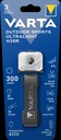 TORCIA VARTA LED LAMPADA DA TESTA RICARICABILE HEAD LIGHT H30R 300LM ULTRALIGHT BIANCO