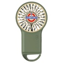 VENTILATORE UNICO PORTATILE DA 3,2 POLLICI, 7 PALE, 3 VELOCITÀ, 500MAH, VERDE