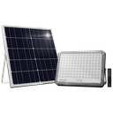 PROIETTORE FARO CENTURY LED MODELLO PROMETEO CON PANNELLO SOLARE 5W 4000K SENSORE CREPUSCOLARE E DIMMERABILE IP65 CON TELECOMANDO PER PROGRAMMAZIONE 700LM 