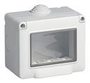 SCATOLA VIMAR STAGNA PER PLANA , ARKE' E EIKON  IP55 3 POSTI 