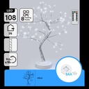 PIANTA LUMINOSA DA TAVOLO A BATTERIA 3AA, LUCE FREDDA, 0.45M, IP20 INTERNO
