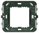 SUPPORTO VIMAR PER SCATOLA QUADRA E ROTONDE SERIE IDEA 2 POSTI CON VITI