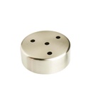 ROSONE IN METALL0 X PENDEL SATINATO 4 FORI +STAFFA FAI