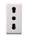 FRUTTO GEWISS PRESA BIVALENTE PRESA 10/16A DA INCASSO 10716 250V SERIE SYSTEM