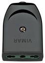 BIPRESA CIVILE VIMAR 2P+T16A 250V TIPO P17/11 NERO