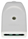 BIPRESA CIVILE VIMAR 2P+T16A 250V TIPO P17/11 BIANCO