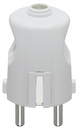SPINA CIVILE VIMAR 2P+T16A S31 250V STANDARD TEDESCO BIANCO