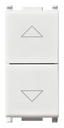 FRUTTO VIMAR PULSANTE COMMUTATORE 10A COMANDI CON FRECCE 250V SERIE PLANA BN