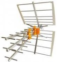 ANTENNA TV TRIPLA SYNCRO BANDA UHF 21:60 FREQUENZA 470-790MHZ 44 ELEMENTI GUADAGNO 17DB LUNGHEZZA 110CM
