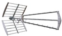 ANTENNA TV TRIPLA SYNCRO BANDA ( UHF 21:48 ) FREQUENZA 470 - 694MHZ CON 43 ELEMENTI GUADAGNO 10DB - 15.9DB LUNGHEZZA 104.5CM 