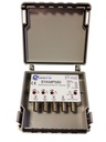 AMPLIFICATORE DA PALO SYNCRO LTE/5G 4 INGRESSI (III - IV - V - UHF) GUADAGNO 30DB USCITA MASSIMA 116/121DBUV