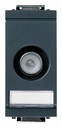 FRUTTO VIMAR PRESA TV-RD-SAT PASSANTE MASCHIO SERIE IDEA GRIGIO