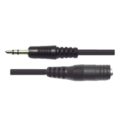 [VD061] CAVO AUDIO MATSUYAMA JACK STEREO 3.5 SPINA - JACK STEREO 3.5 PRESA 1.5MT
