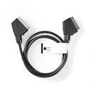 CAVO VIDEO MATSUYAMA SCART -SCART SPINA - SPINA 1.5M NERO 1.5MT