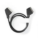 CAVO VIDEO MATSUYAMA SCART -SCART SPINA - SPINA 1.5M NERO 1.5MT