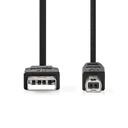 CAVO USB 2.0 A M-B M CCA 3MT. NERO MKC