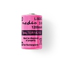 BATTERIA LITHIO  1/2AA 3.6V 1.2AH POLO HZ040