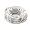 CAVO ELETTRICO H05VV-F 2X1  BIANCO 100 MT. IMQ