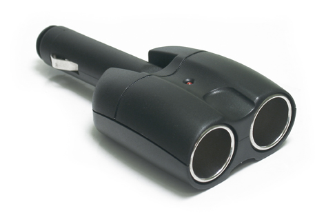 [HT131900] ADATTATORE ACCENDISIGARI 2 PRESE ACCENDISIGARI 12V CC 10A STAR