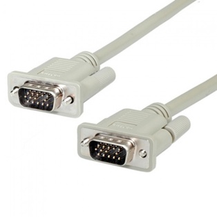 CAVO NEDIS MONITOR VGA SPINA-SPINA C/2 FERRITI NICKEL UL 2919 - 20MT  ROHS 100% RAME