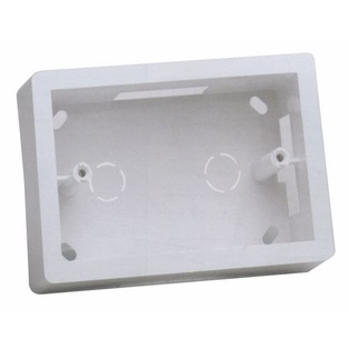 SCATOLA COMBINATA DA PARETE 3 POSTI 120X83X45 BIANCO IP40