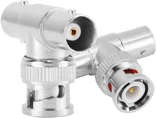 ADATTATORE SPINA BNC + 2PRESE T