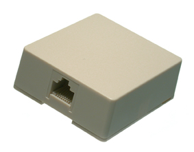 PRESA TELEFONICA A MURO 8P-8C  STAR