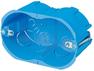 SCATOLA FAEG COMBINATA DA INCASSO 3 POSTI INSERTI IN FERRO PER CARTONGESSO Ø68