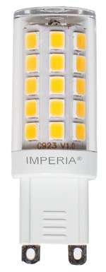 LAMPADA LED IMPERIA G9 220V 4W LUCE NATURALE 4000K - SMD - 540Lm 