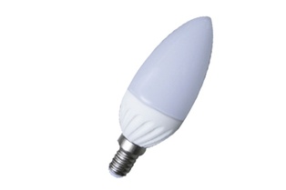 LAMAPADA LED LIGHTX OLIVA C37 5W 400LM E14 6000K 25000H 