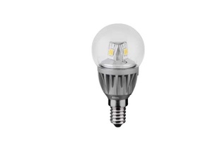 LAMPADA LED TRASPARENTE LIGHTX SFERA G45 5W 400LM E14 4200K 25000H 