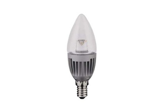 LAMPADA LED TRASPARENET LIGHTX OLIVA C37 5W 400LM E14 4200K 25000H 